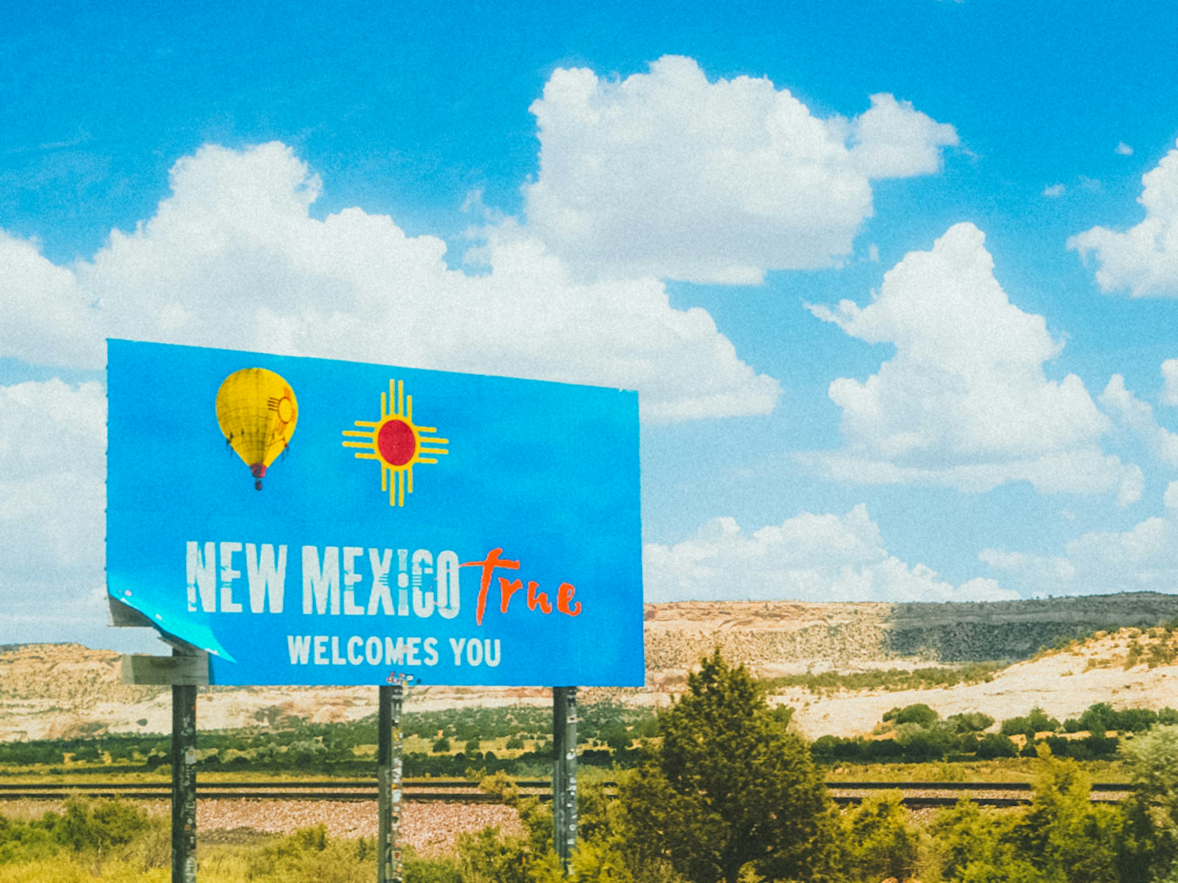 New Mexico True sign